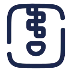 Zip File SVG Icon